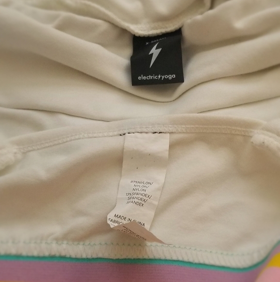 Electric Yoga Elliot Rainbow Stripe Workout Set - Picture 6 of 6